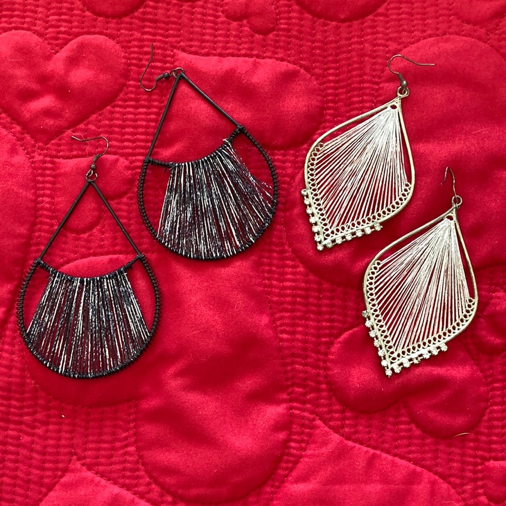 Two pair earrings